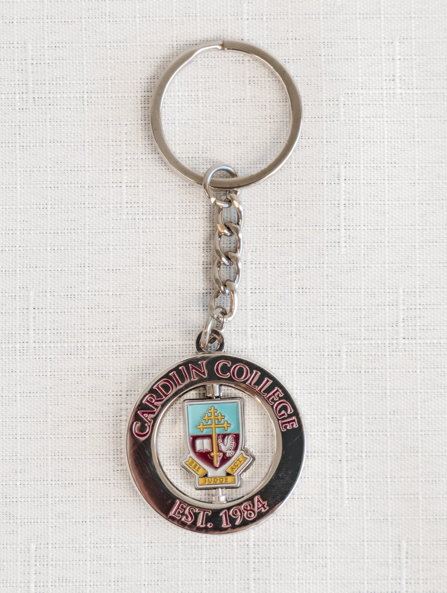 Cardijn College Spinner Keyring