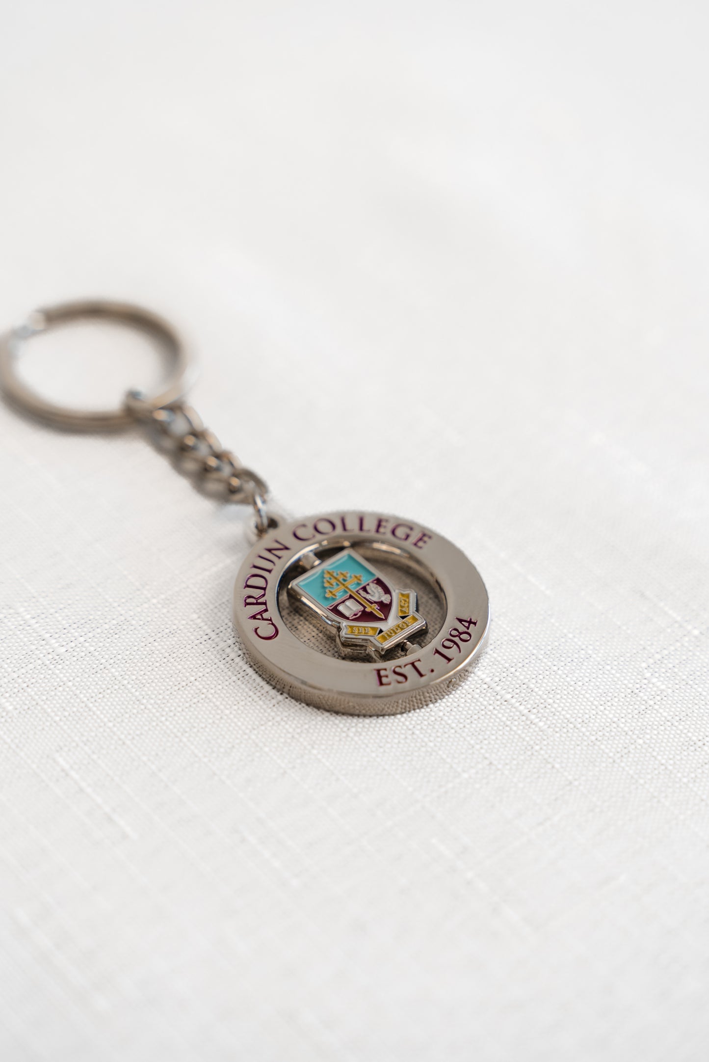 Cardijn College Spinner Keyring