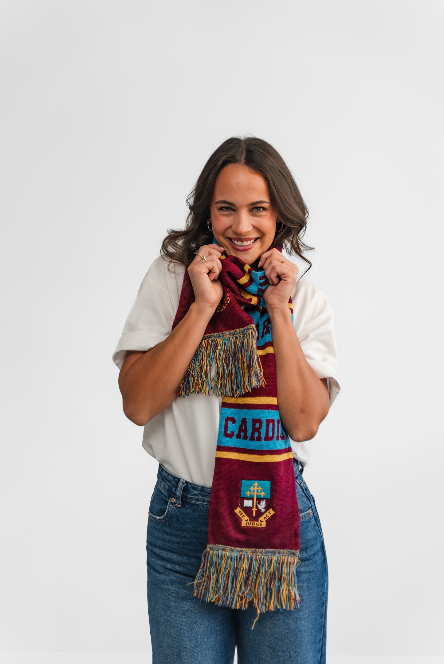 Cardijn College 40 Year Anniversary Knit Scarf