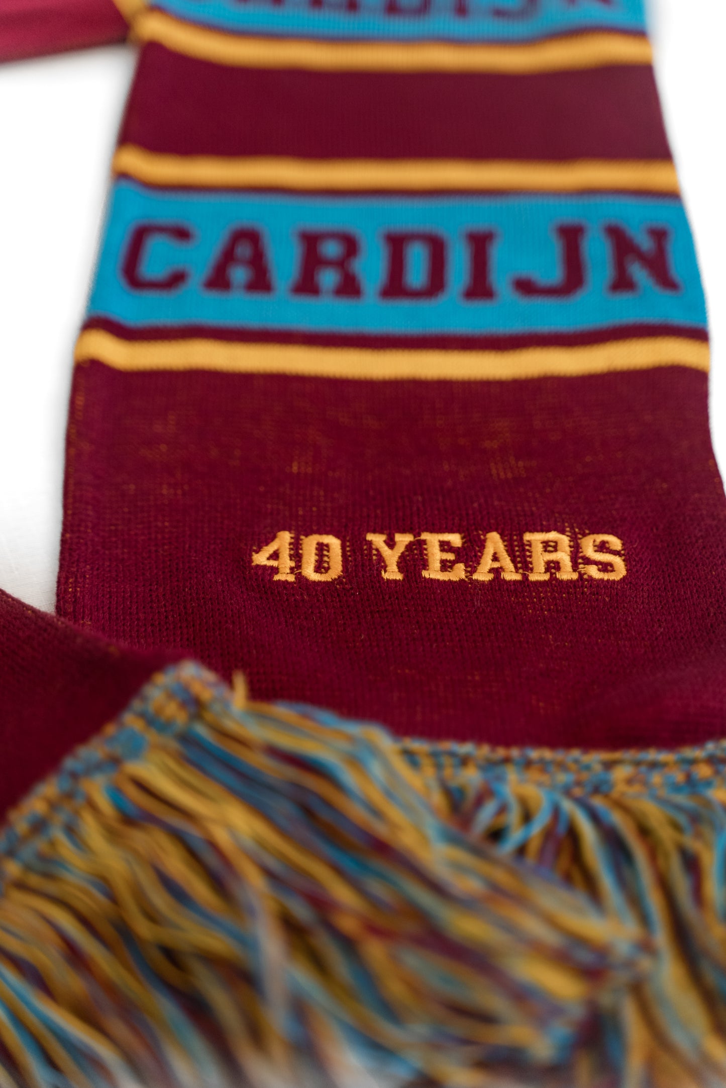 Cardijn College 40 Year Anniversary Knit Scarf