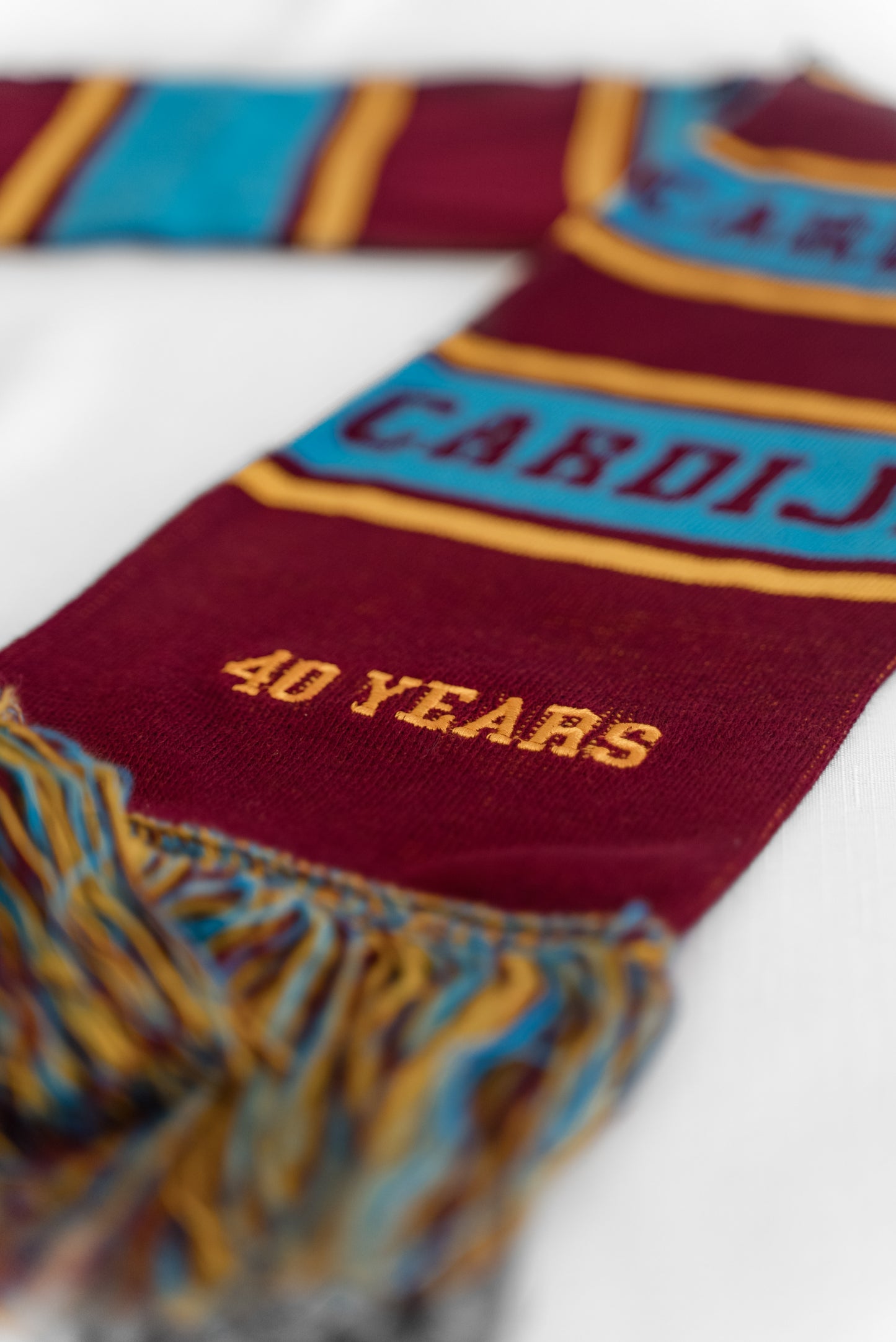 Cardijn College 40 Year Anniversary Knit Scarf