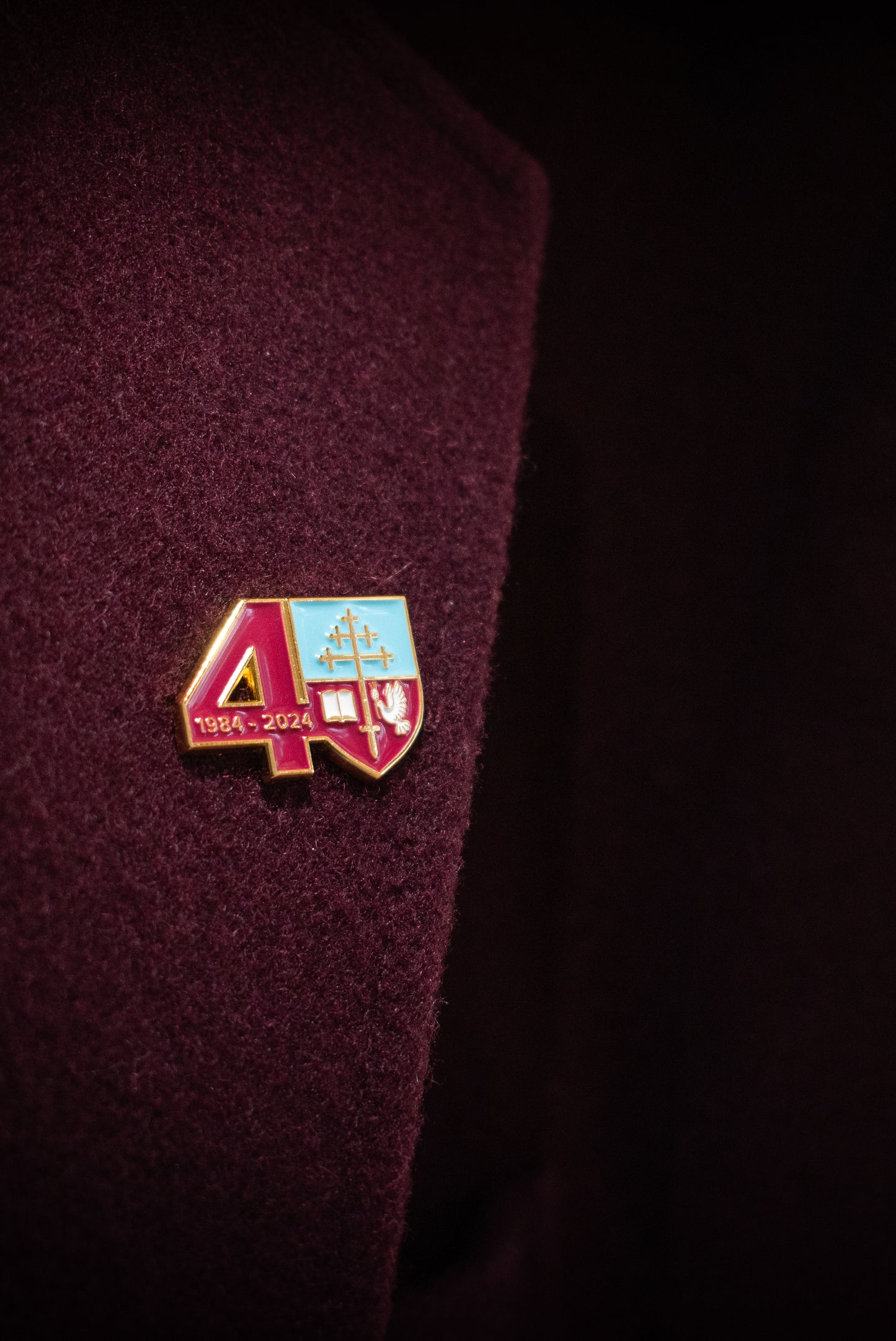 Cardijn College Limited Edition 40 Year Pin