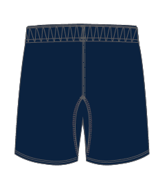 PE Staff navy shorts - Unisex